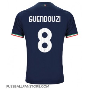 Lazio Matteo Guendouzi #8 Replik Auswärtstrikot 2023-24 Kurzarm